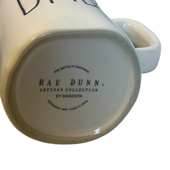 Rae Dunn Artisan Collection "Dad" Ceramic Mug 4.5” Father Daddy Gift Christmas - Picture 4 of 5